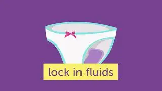 How to use pads and tampons animation