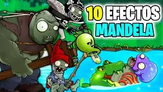 10 CASOS DE EFECTOS MANDELA que no sabías en PVZ (Plantas Vs Zombies) | Efectos Mandela aterradores
