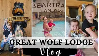 Family Fun at Great Wolf Lodge! Water Park, Arcade, & Build-A-Bear Adventure!