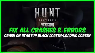 Fix Hunt Showdown 1896 Not Launching | Freezing | Black Screen | Fix All Crashes & Errors