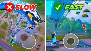 FAST LANDING IN BGMI PRO TIPS & TRICKS | 10sec