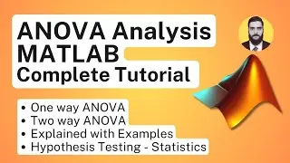 One-way, Two-way Analysis of variance ANOVA - MATLAB Tutorial