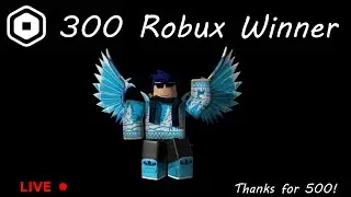 Picking the robux giveaway winner w/ spin the wheel thing LIVE