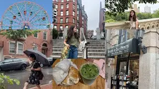Viajé hasta a Salem🔮 (con pit stops en Nueva York🗽 y Boston📚) // vlog mi primer viaje solita (kinda)