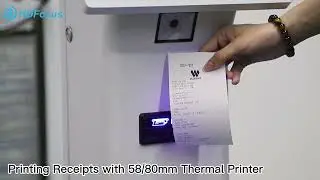 Self-Service Kiosks Use For Restaurant