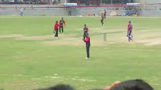 Nepal Cricket Team at TU cricket ground