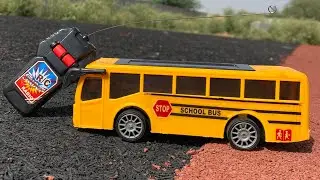 Model Bus || Remote Control Bus || Bus JXD - 3D Light || Unboxing & Testing - Suraj Rathee