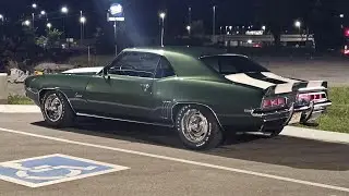 Real 1969 Z28 302  through the gears, idle, and engine shot. 