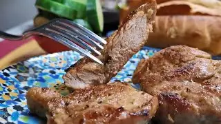 Как вкусно пожарить мясо на сковороде 