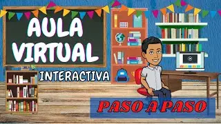 Fácil! Crea tu aula virtual interactiva | Bitmoji | Adjunta archivos y videos
