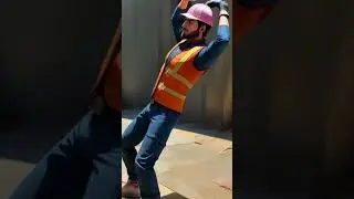 dance of builder ( blender animation + ai render )