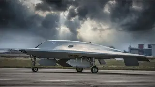 Test flight operations of UK combat drone/UAV Taranis