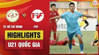 Highlights: TP. Hồ Chí Minh - PVF | Tấn công đẹp mắt, mưa bàn thắng ấn tượng