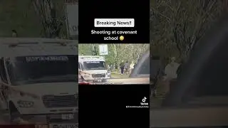 Heavily armed female teenager gets into Nashville covenant school and shoots 3kids!! 🙏🏾🙏🏾🙏🏾😳