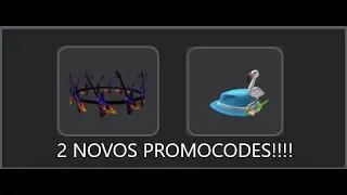 ROBLOX- COMO CONSEGUIR 2 NOVOS ITENS GRÁTIS (PROMOCODE)