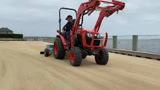 Beach Cleaning - Beach Cleaner - Tractor Attach Beach Cleaning Machine HD