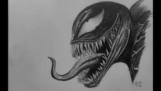 How to Draw VENOM (Venom 2018) - Step by Step