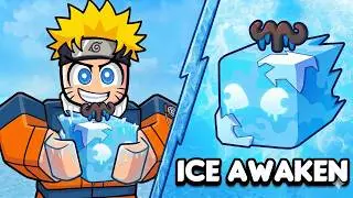 I Finally Awakened ICE FRUIT and Its OP in Blox Fruits Roblox