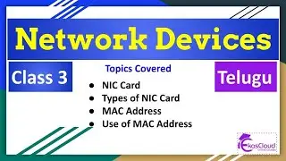 Network Devices | Class 3 | Huzefa | Telugu