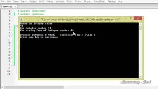 119   Stringstream in C++