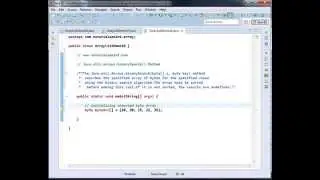 java.util.Arrays.asList(T... a) - java.util.Arrays.binarySearch(byte[] a, byte key)