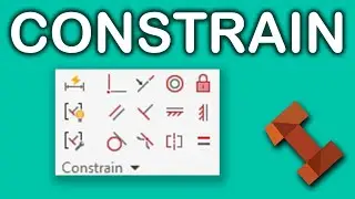 Constraints | Inventor 2021 Basics | Part 5