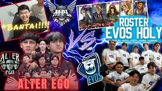 TAZZ VS KING EPOS❗LAGI SINDIR LAGU EV0S DI SINI🤓 malah ketemu EVOS HOLY& ICON🔥| Tazz Auto MODE IESF😱