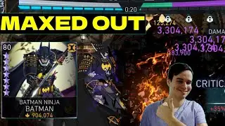Maxed Out Puppet Batman Ninja Batman Is Insane Injustice 2 Mobile