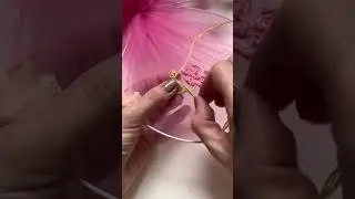 Крылья бабочки своими руками. Вышивка.(butterfly wings with your own hands) #shorts