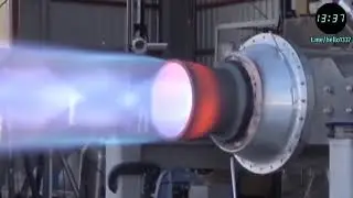 Тест японского ракетного двигателя