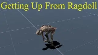 Getting Up from Ragdoll in Unity 