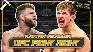 UFC Fight Night: Kattar vs Allen Breakdown