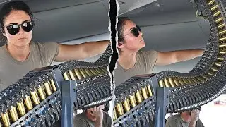Loading 20mm Rounds into an F-15C Eagle