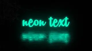 Flickering Neon Titles Animation In Premiere Pro | URDU