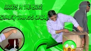 FUNNY MYSTERY WHATS IN THE BOX! SLIMEY THINGS ONLY! #MYSTERYBOX #NASTY #SLIMEY #FUNNY #PRANKS