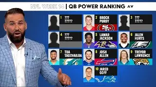 The BEST NFL QB Power Rankings with Chase Daniel | Dak Prescott #1??
