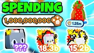 SPENDING 1 BILLION GINGERBREAD! 🍪 How Many Mythicals Can I Hatch? Huge Festive Cat? Pet Simulator X