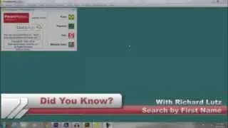 Did You Know? Searching by First Name
