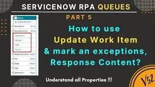 Update Work Item | Queue Connector Methods - PART 5 #rpa #queues