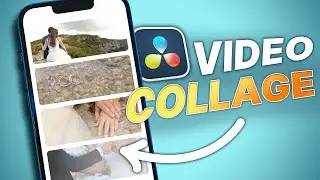Video Collage | The EASY Way to ALIGN CLIPS for SPLIT SCREEN in Davinci Resolve