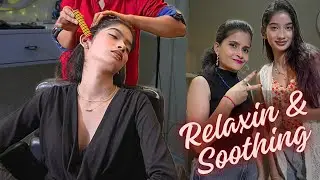 Long Hair Head Massage ASMR | This Is Relaxing & Soothing Ultimate Massage For Deep Sleep