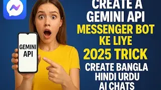 CREATE GEMINI API | OWN GEMINI API USING PYTHON | RENDER GITHUB| 2025