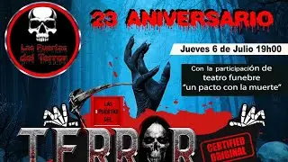 Aniversario 23 de las puertas del terror no te lo pierdas
