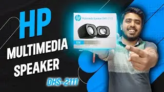 HP DHS-2111 Wired Speaker Unboxing & Review: USB Powered | 3.5mm Jack for Laptop, Desktop, MacBook