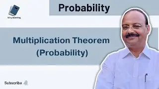 Multiplication Theorem on Probability | Probability |  IMPORTANT TOPIC | Mathematics