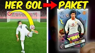 Attığım Her Golde 1 Paket Açarım!!