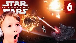 ЛЕГО ЗВЁЗДНЫЕ ВОЙНЫ: ПЕРЕСТРЕЛКА В КОСМОСЕ Star Wars: The Skywalker Saga / 6 СЕРИЯ