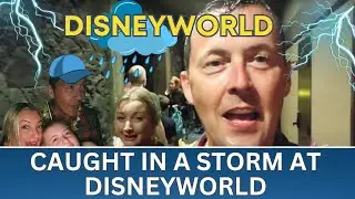 GETTING CAUGHT IN A FLORIDA STORM | WET THROUGH AT DISNEY POLYNESIAN RESORT