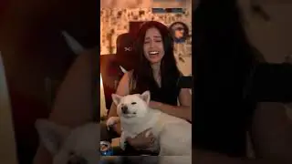 cutest valkyrae & mika moment