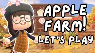 Building an Apple Orchard and Cafe | Let's Play | Animal Crossing New Horizons